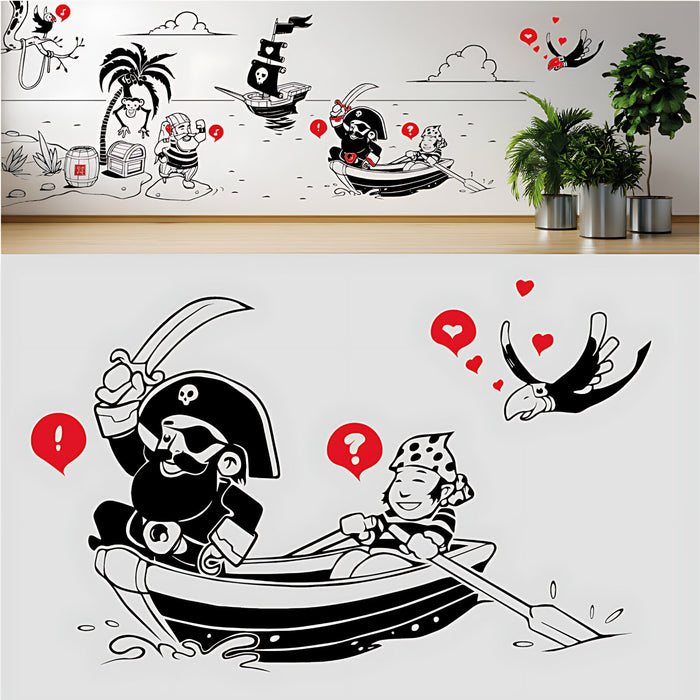 Why Choose Our Pirate wall mural graphics?