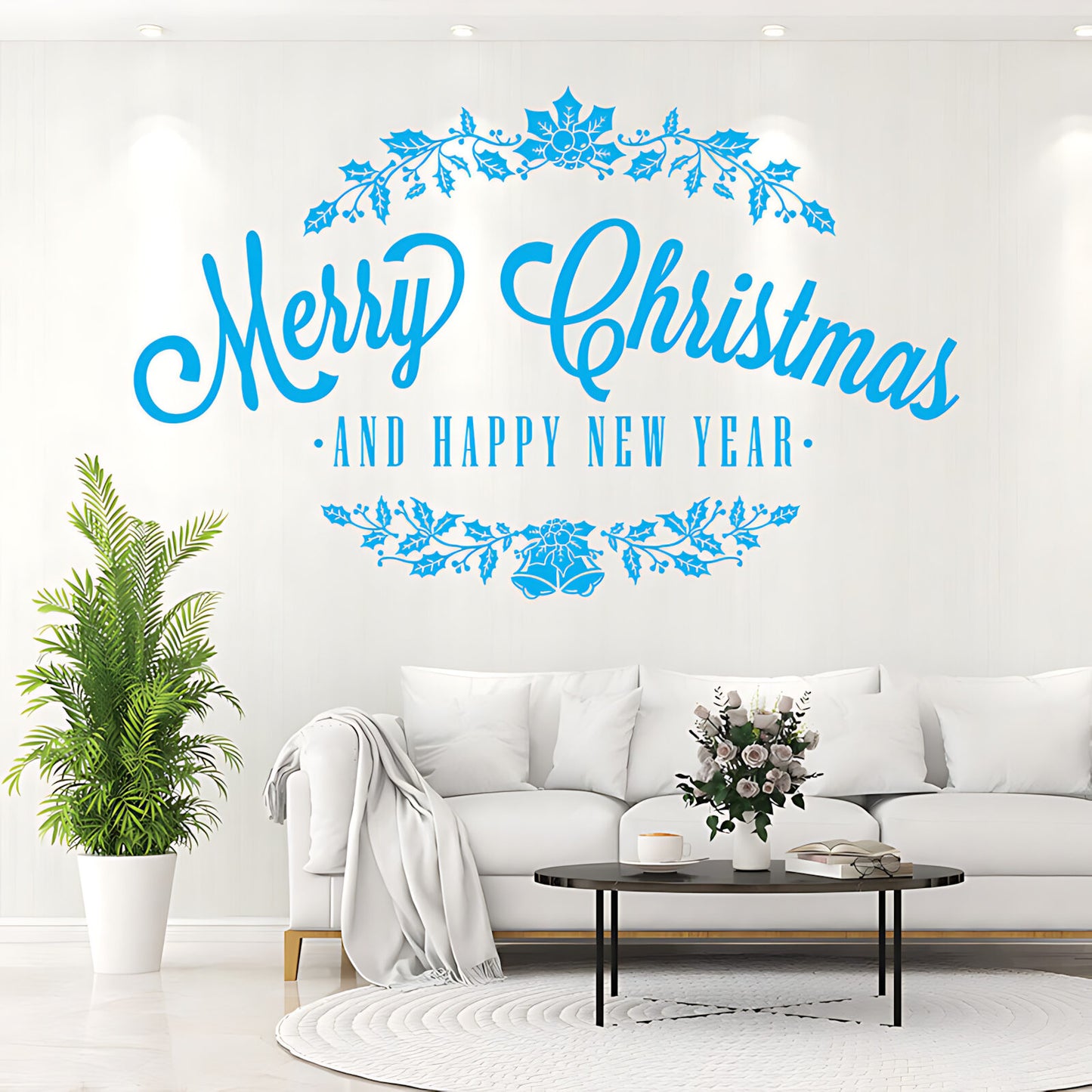 Christmas Tree Wall Sticker – Festive Holiday Vinyl Decal