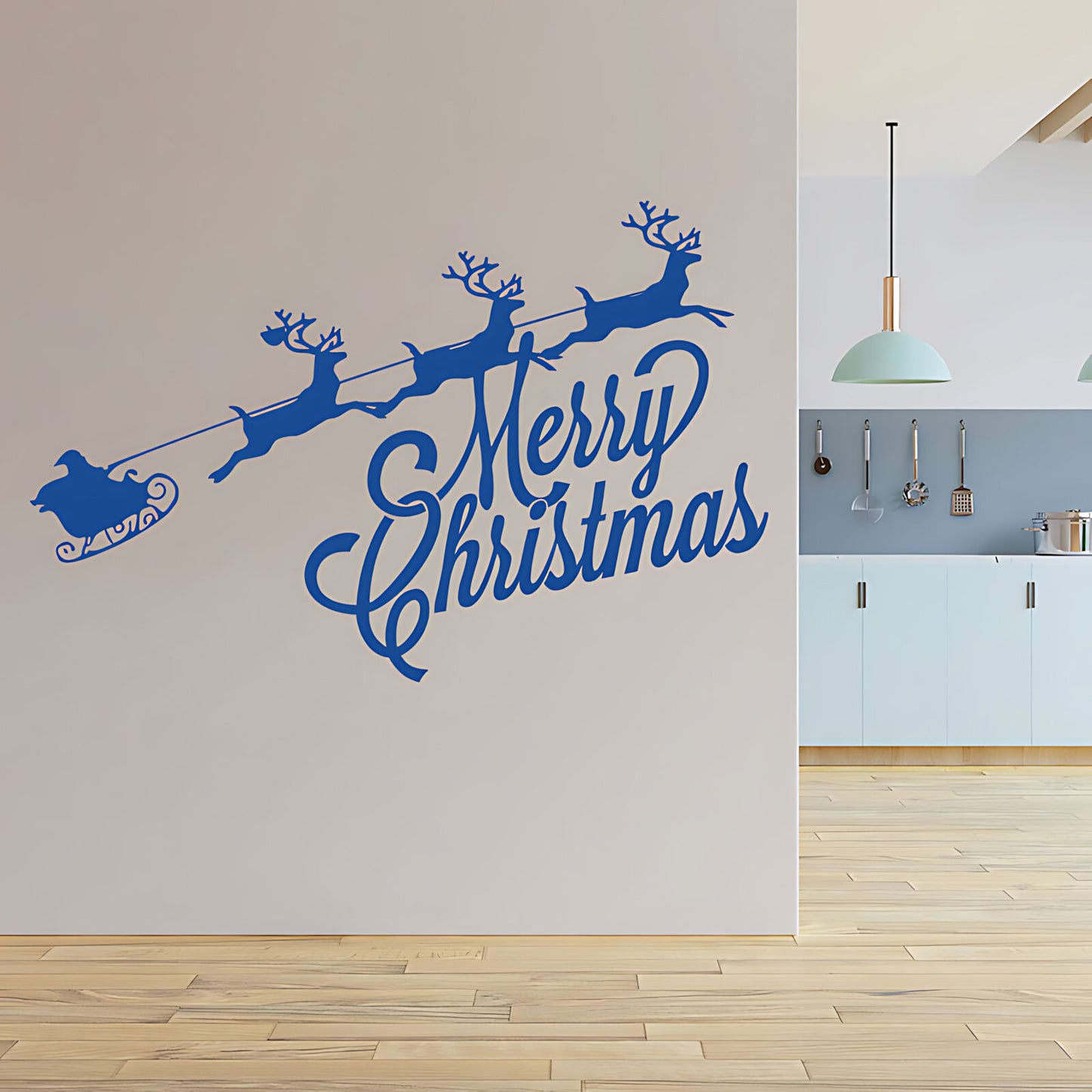 Santa Claus Holiday Wall Sticker - Add a Festive Touch to Your Space