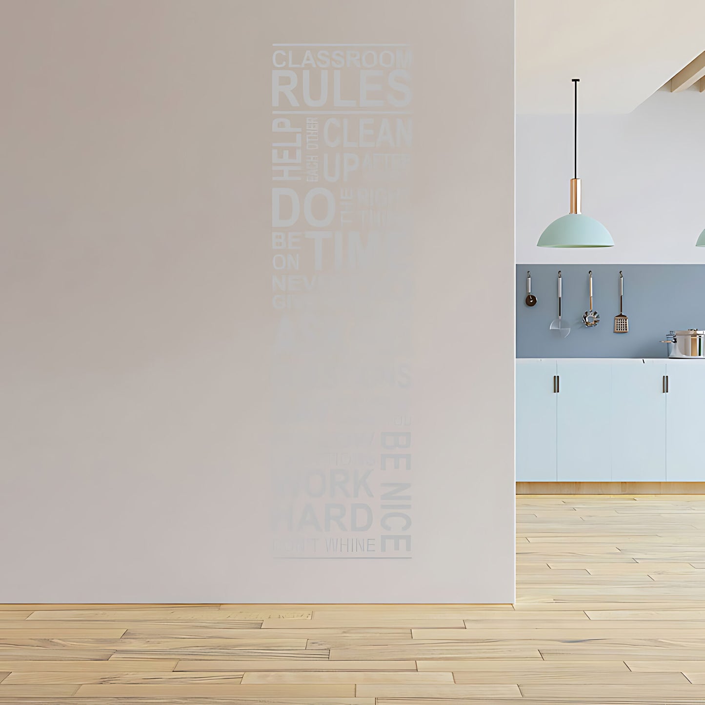 Classroom Rules Wall Sticker - School Vinyl Decal