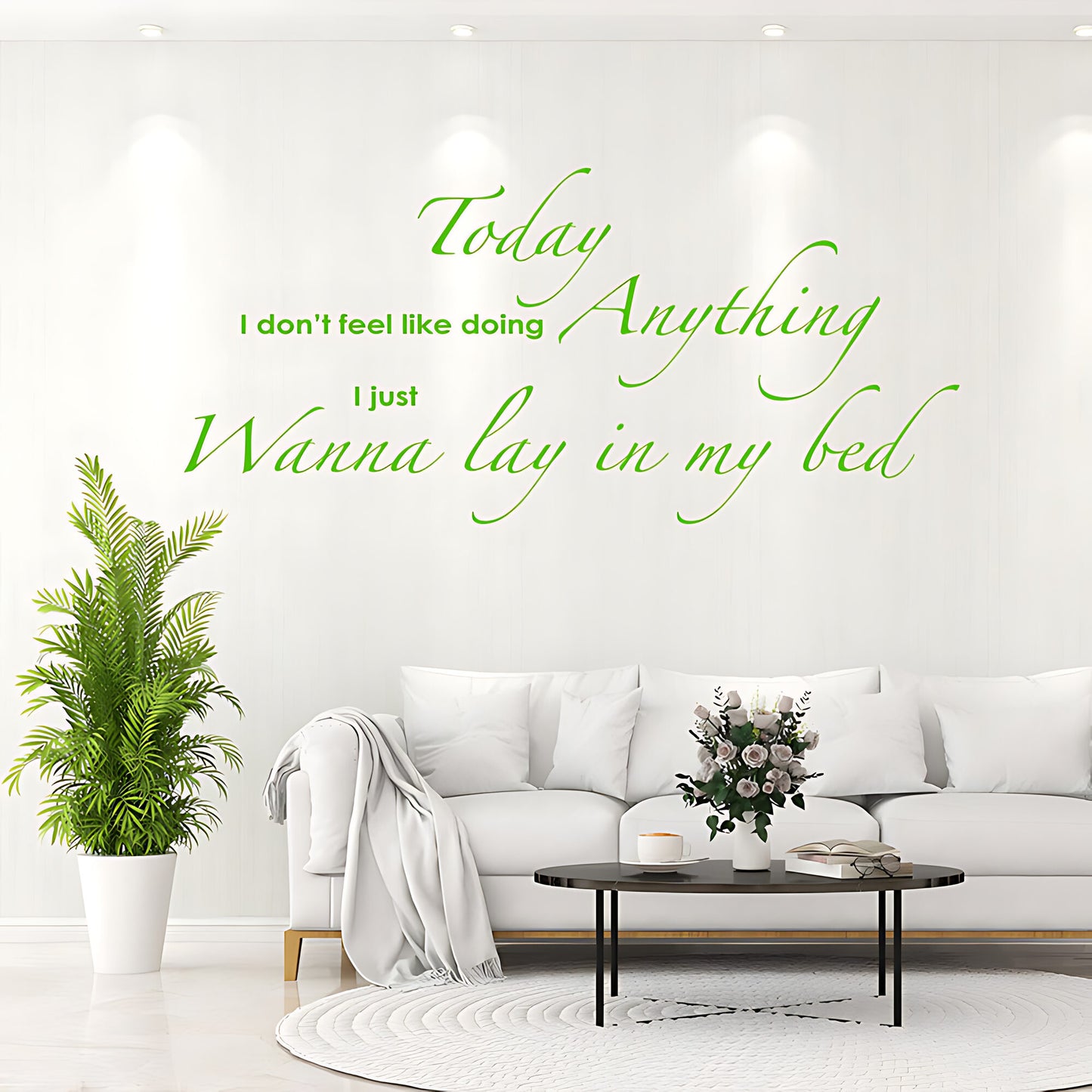 Justin Bieber Lyrics Wall Sticker