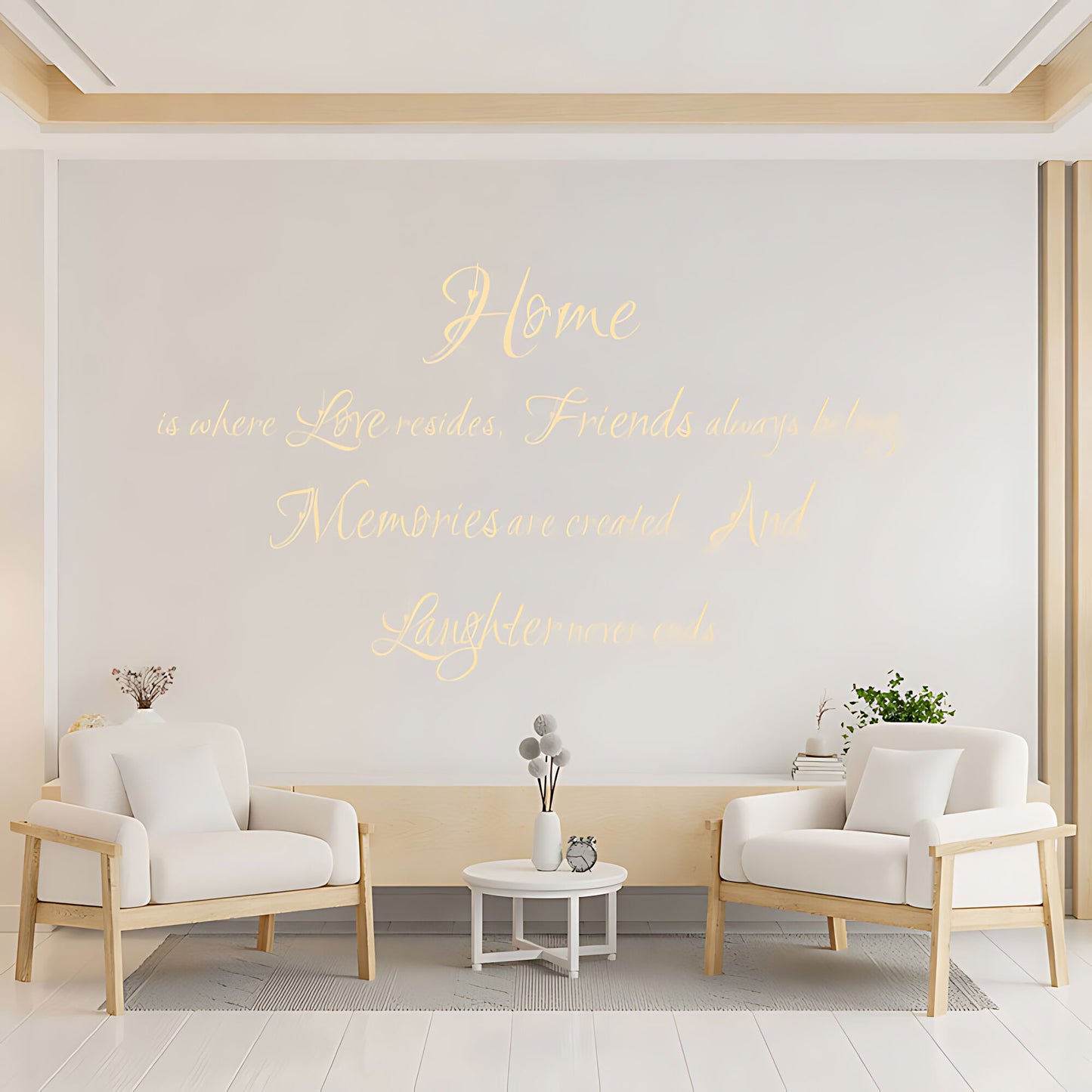 Home Is Where the Heart Is Wall Sticker