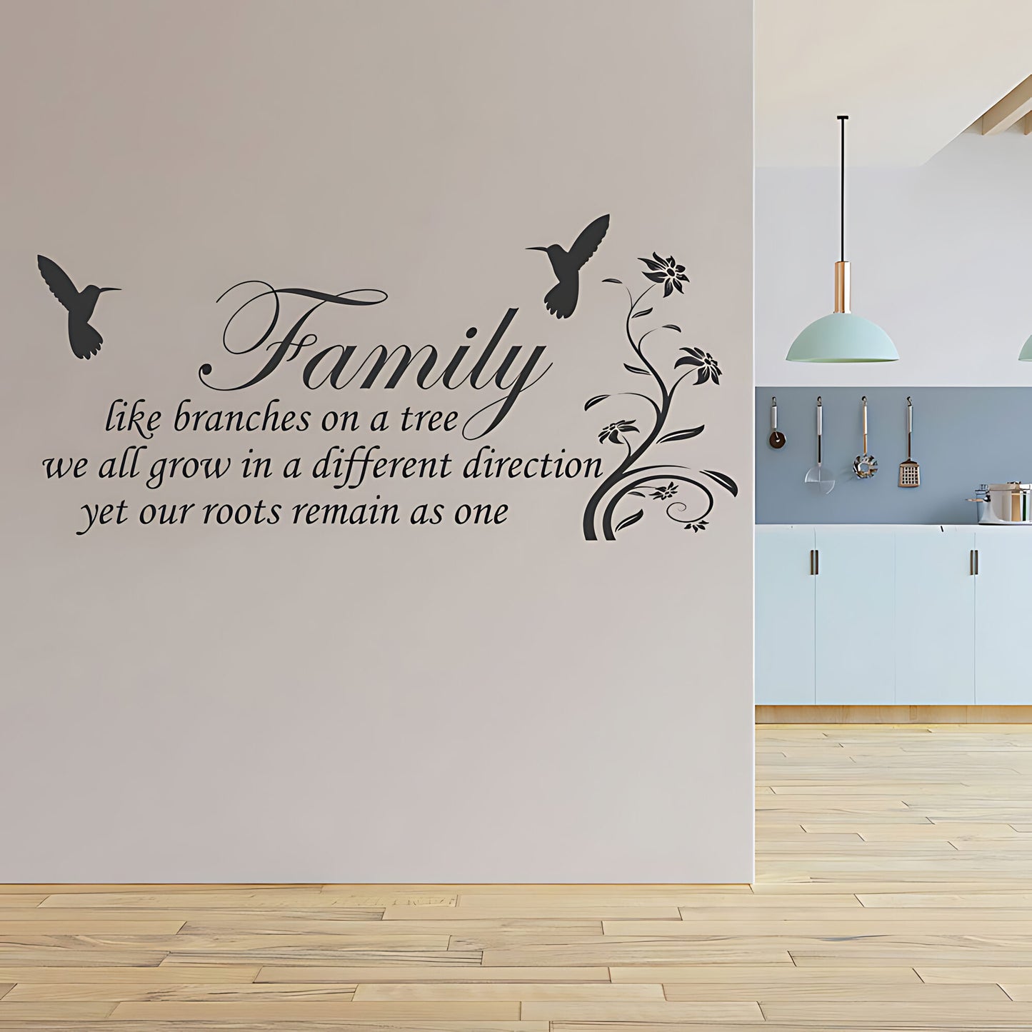 Family Inspirational Wall Sticker - Quote Decal