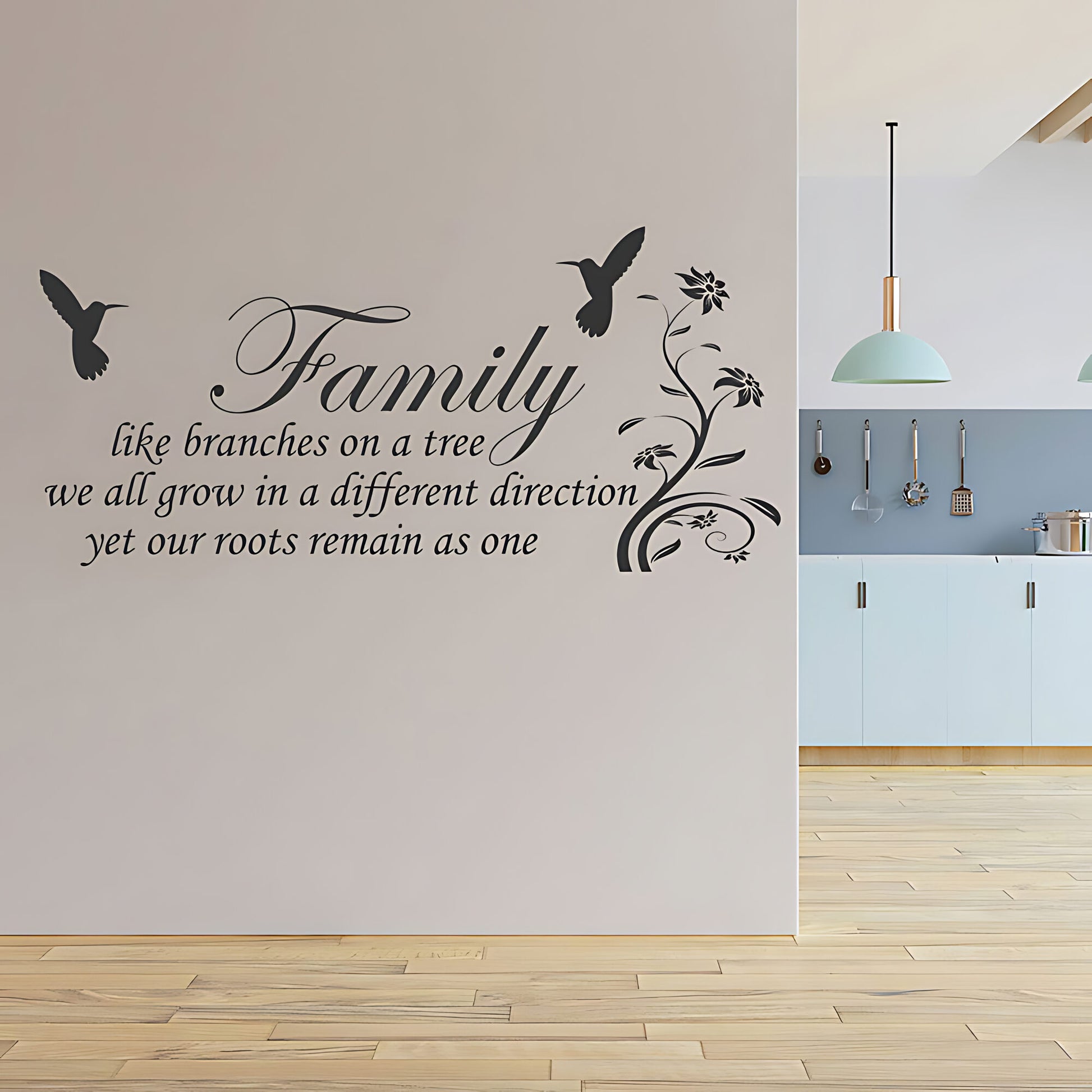 Family Inspirational Wall Sticker - Quote Decal