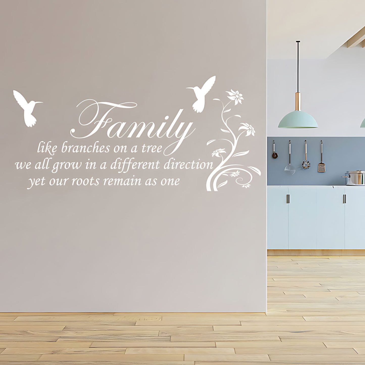 Family Inspirational Wall Sticker - Quote Decal