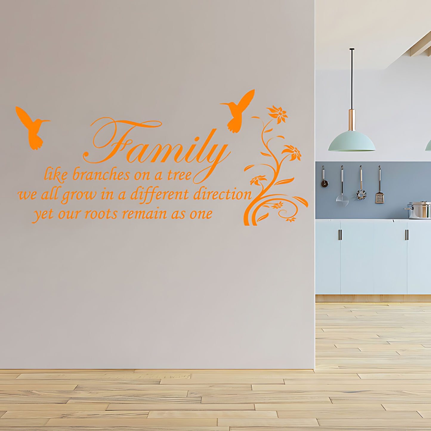 Family Inspirational Wall Sticker - Quote Decal