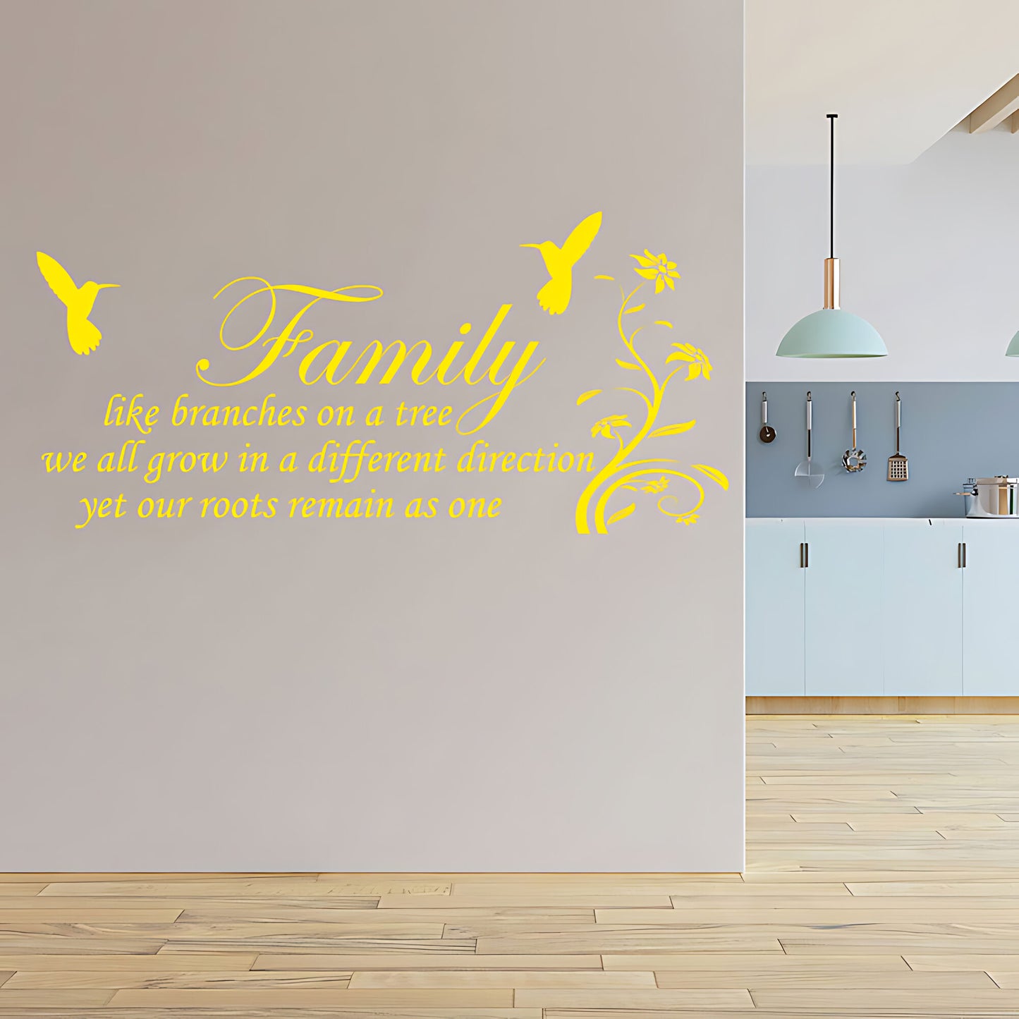 Family Inspirational Wall Sticker - Quote Decal