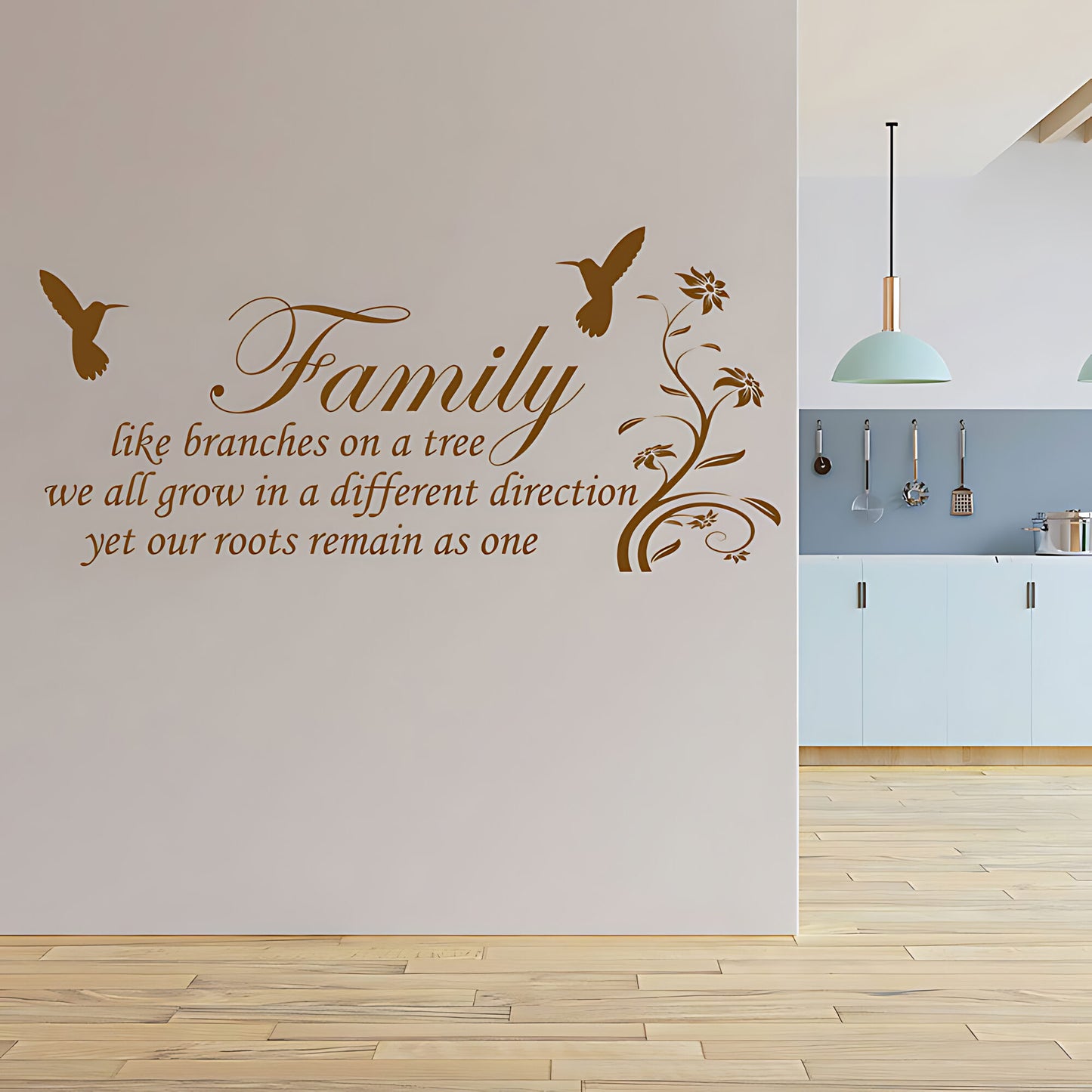Family Inspirational Wall Sticker - Quote Decal