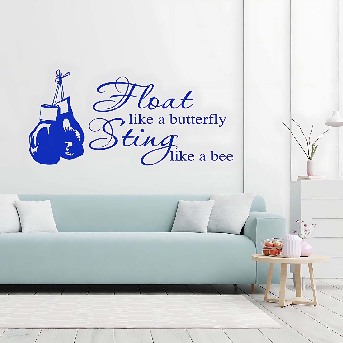Float Like a Butterfly Wall Sticker - Boxing Decal