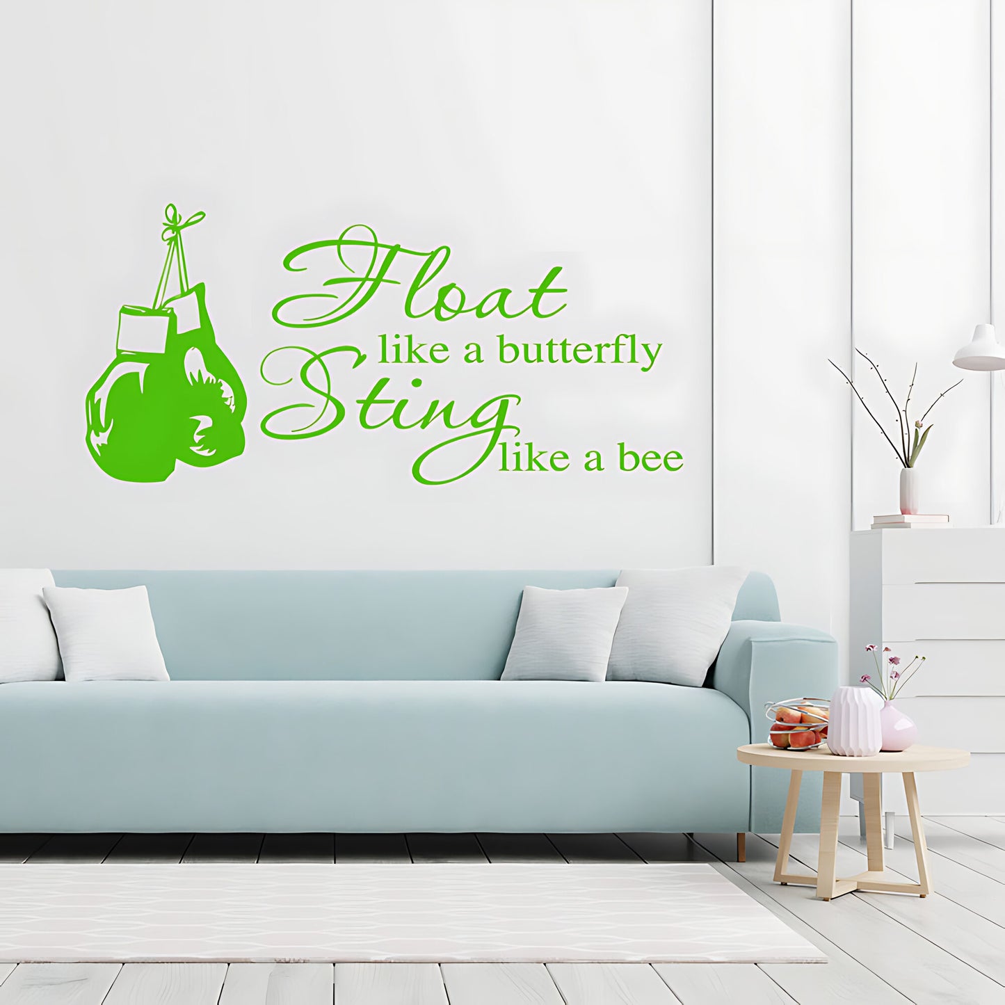 Float Like a Butterfly Wall Sticker - Boxing Decal