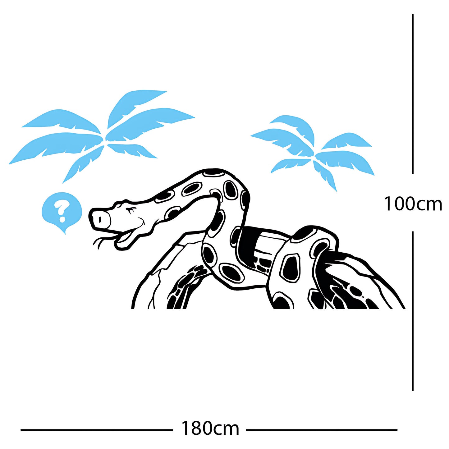 Jungle Snake Wall Sticker
