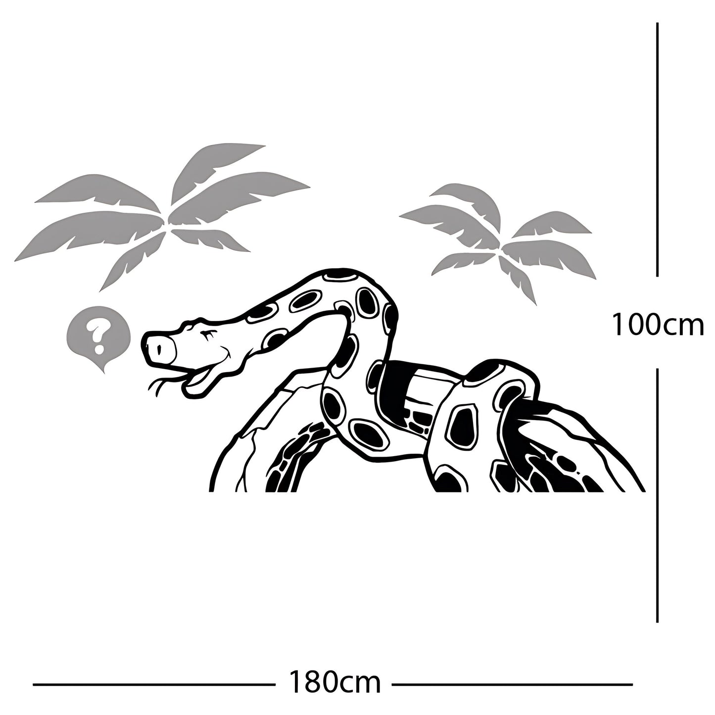 Jungle Snake Wall Sticker