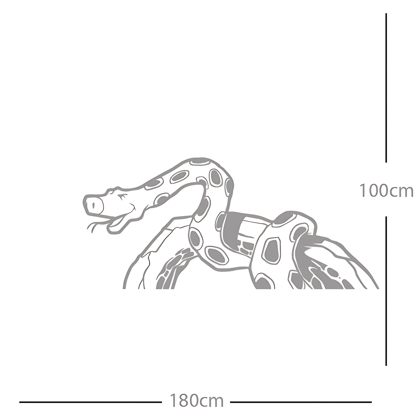 Jungle Snake Wall Sticker