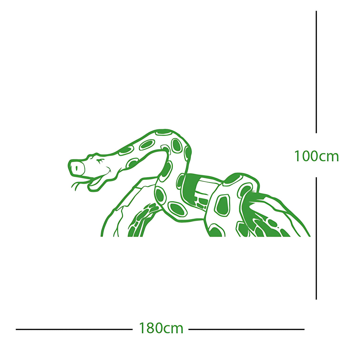 Jungle Snake Wall Sticker