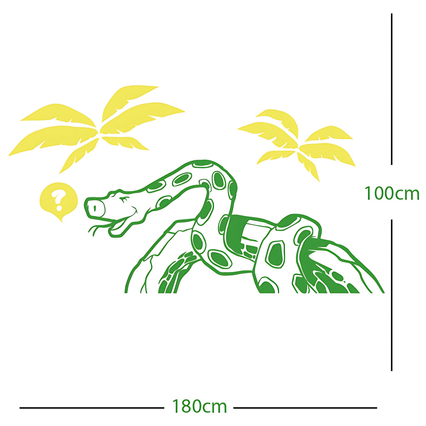 Jungle Snake Wall Sticker