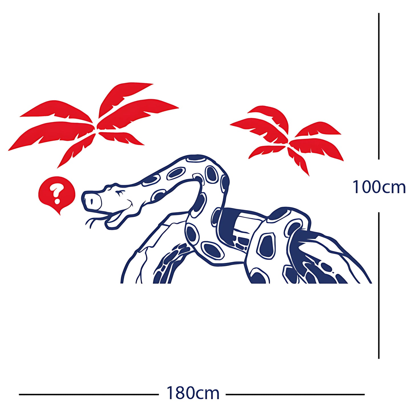 Jungle Snake Wall Sticker