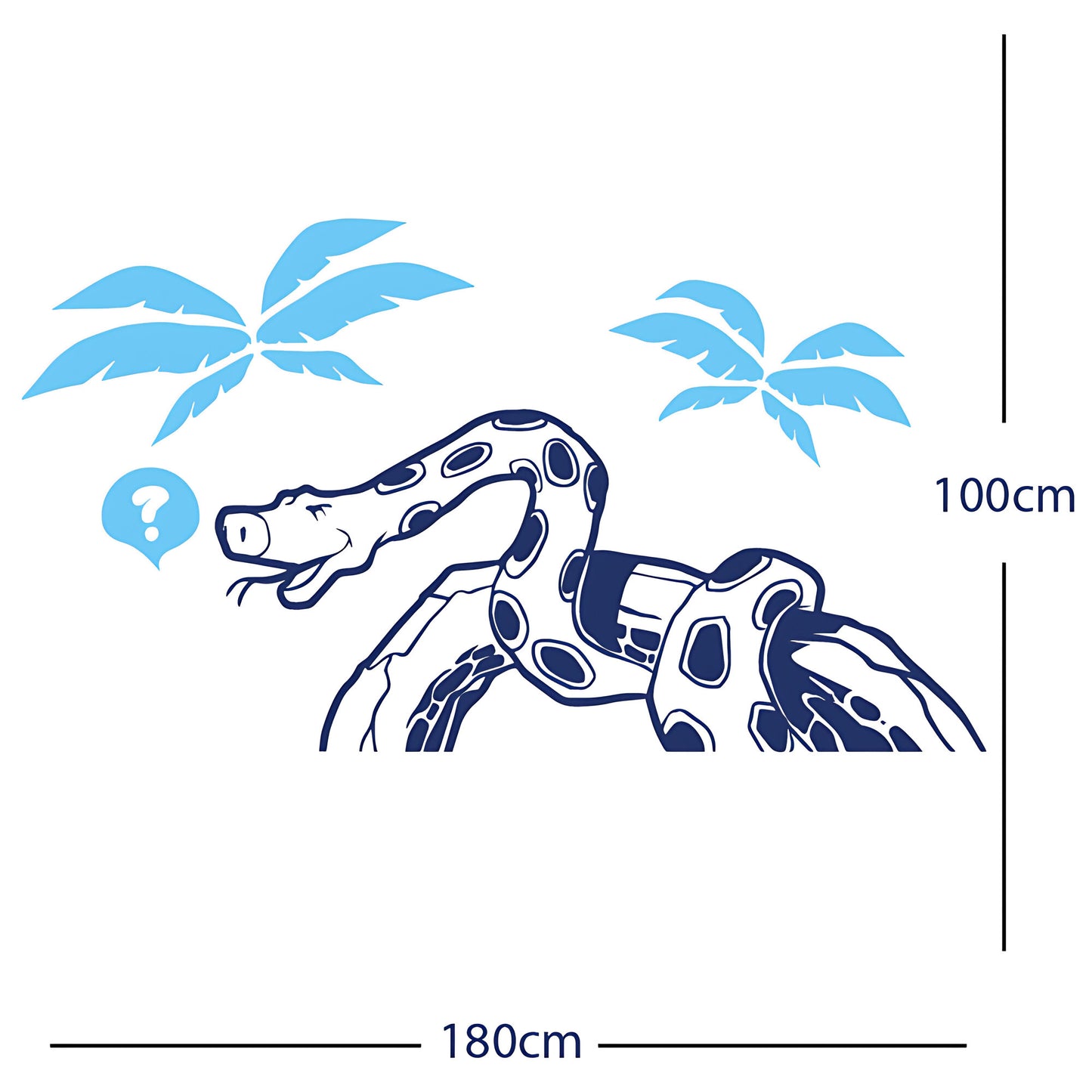Jungle Snake Wall Sticker