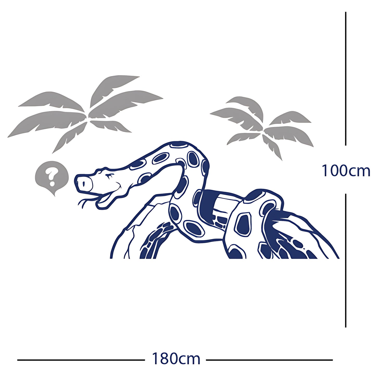 Jungle Snake Wall Sticker