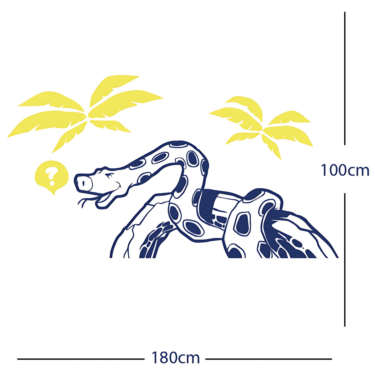 Jungle Snake Wall Sticker