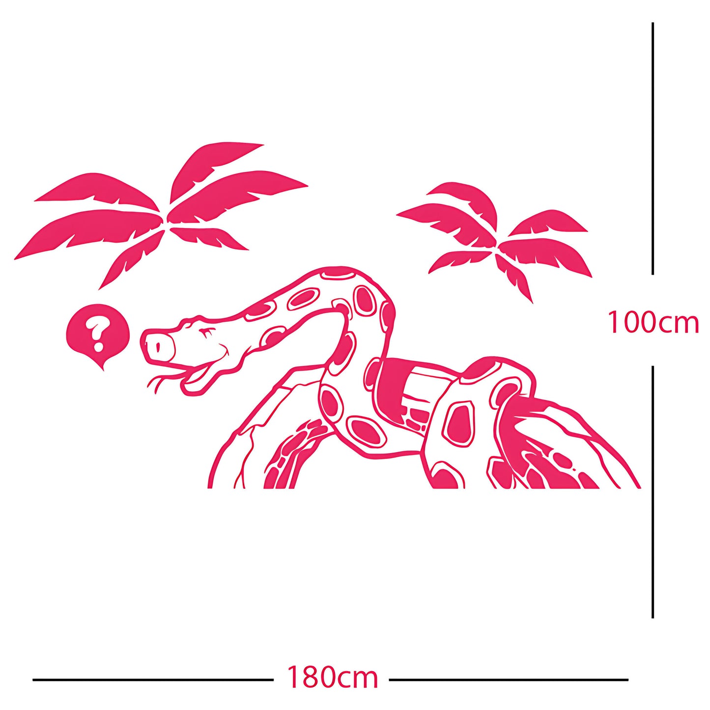 Jungle Snake Wall Sticker