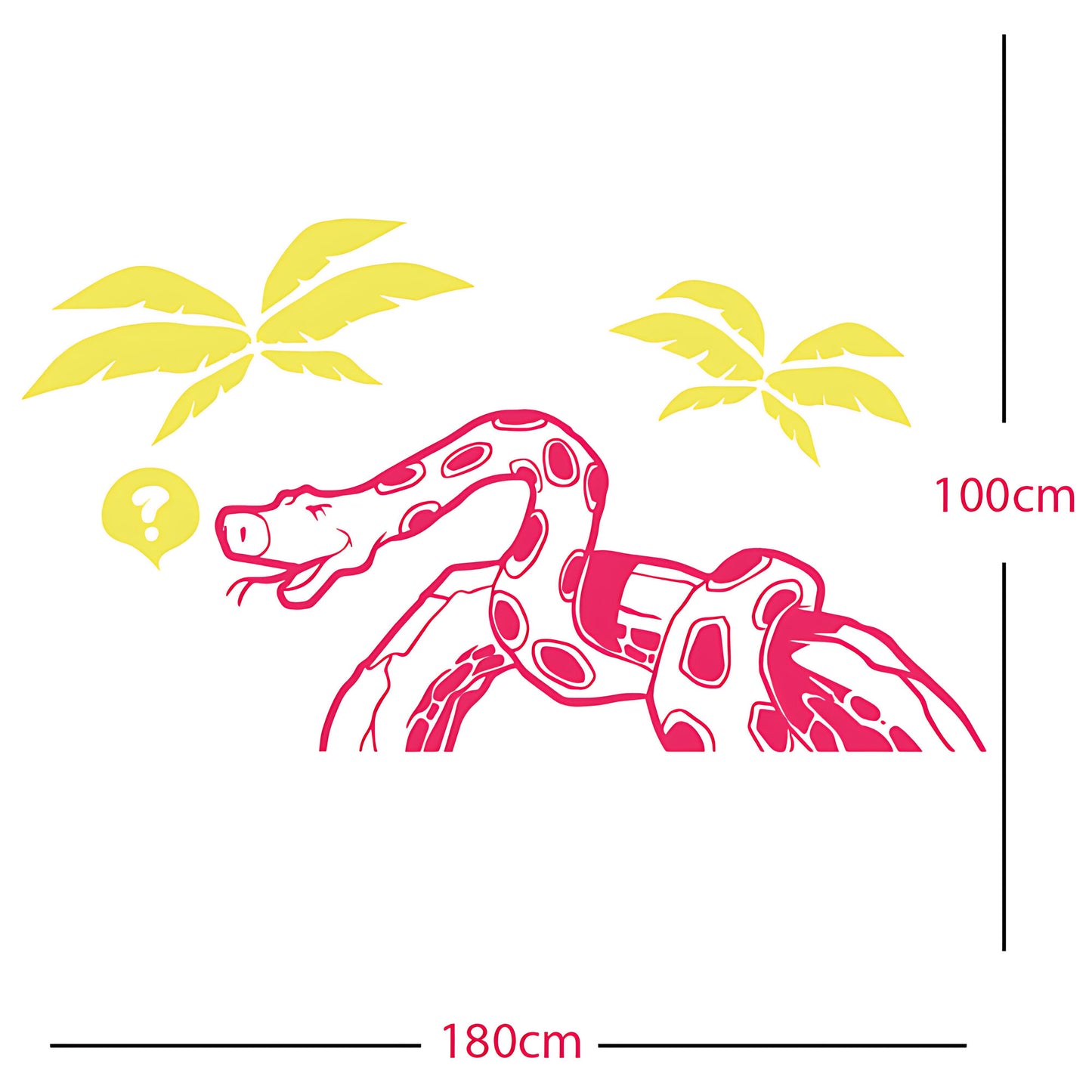 Jungle Snake Wall Sticker