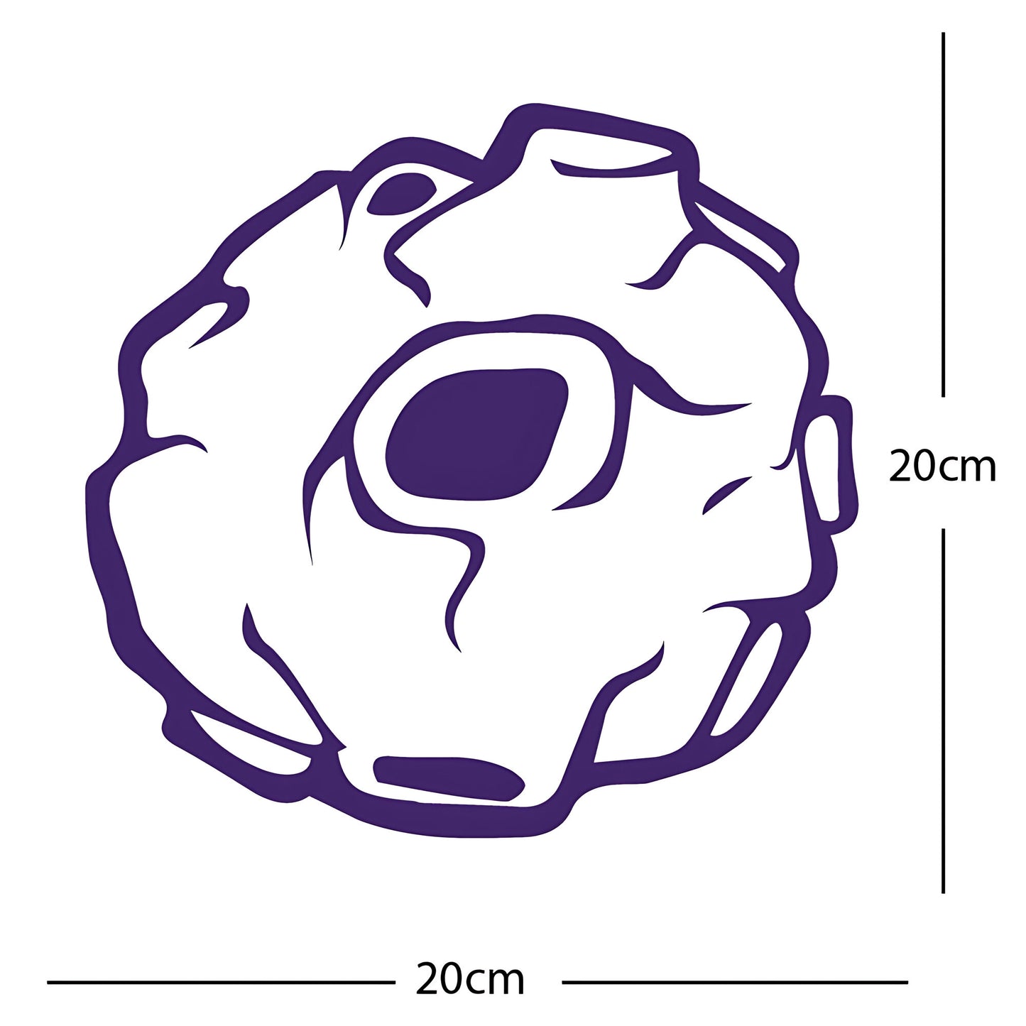 Meteor Wall Sticker – Space Kids Bedroom Vinyl Decal