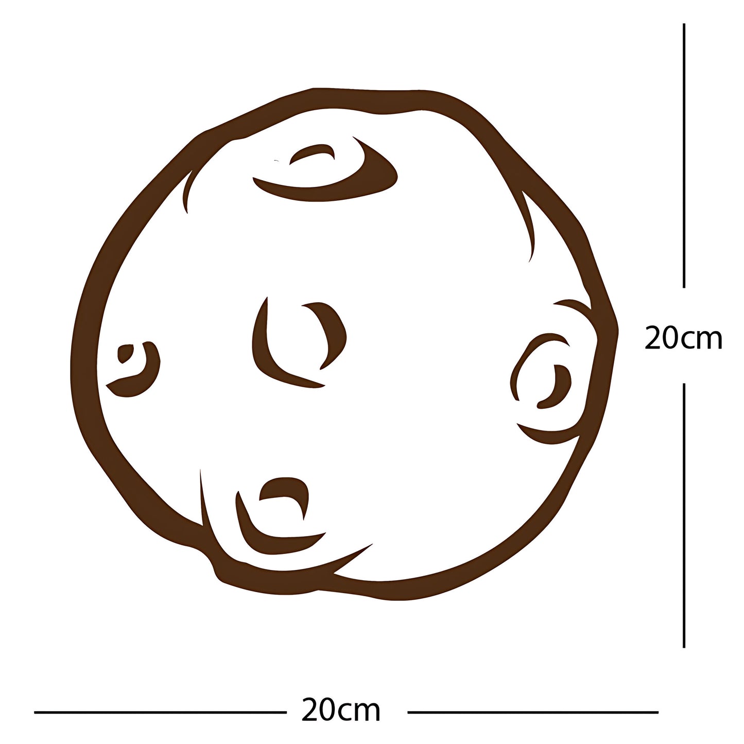 Asteroid Meteor Wall Sticker – Space Kids Bedroom Decal