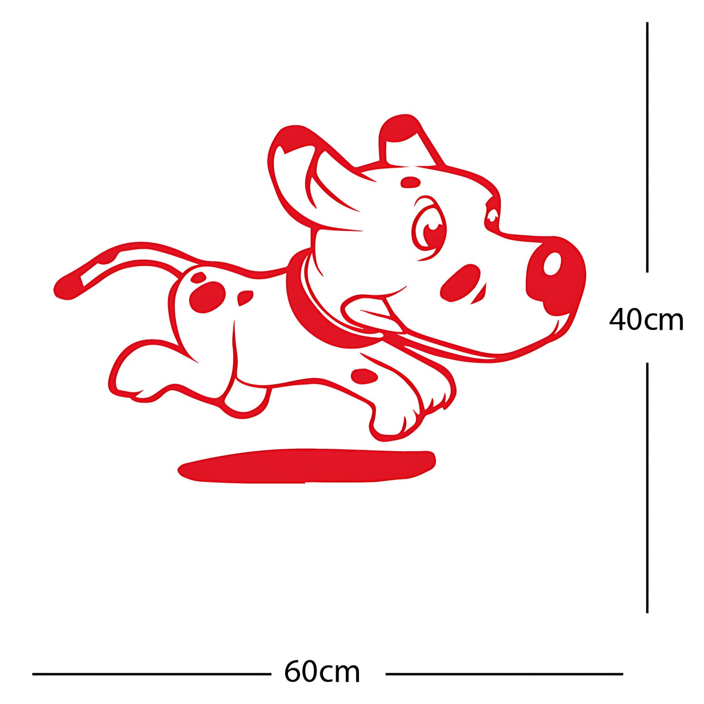 Farm Dog Wall Sticker – Farmyard Kids Bedroom Decal