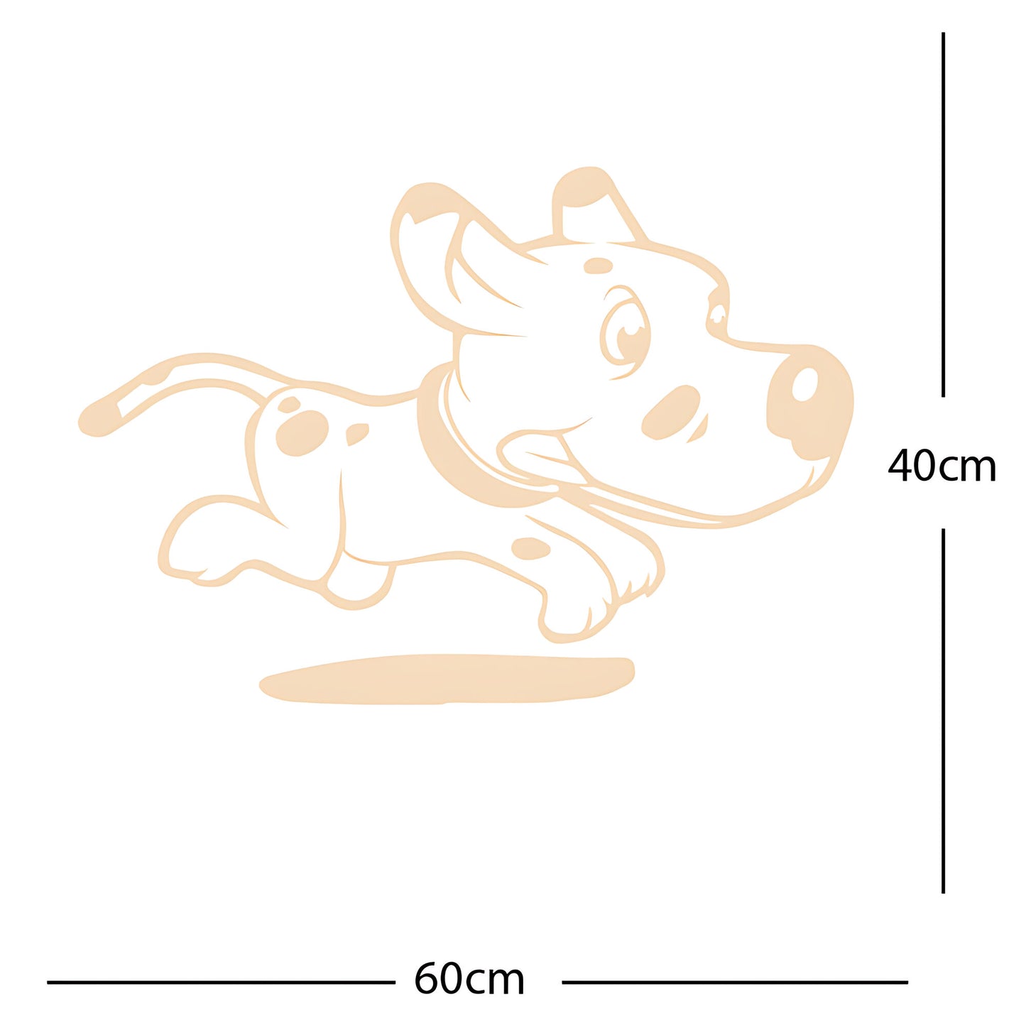 Farm Dog Wall Sticker – Farmyard Kids Bedroom Decal