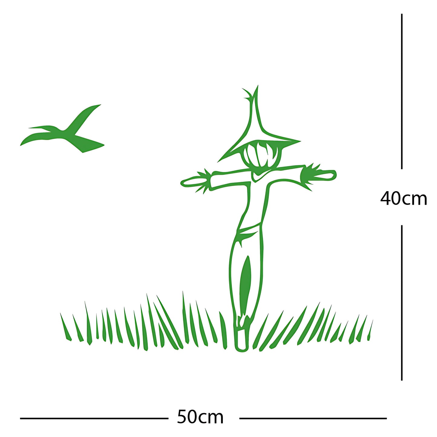 Scarecrow Wall Sticker – Farmyard Kids Bedroom Vinyl Decal