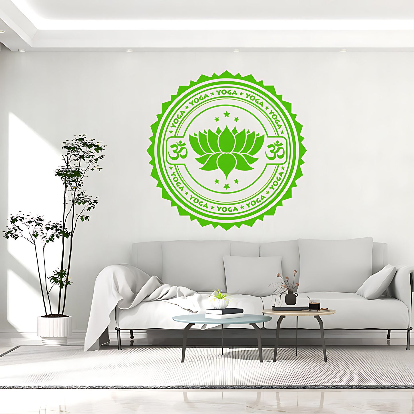 Inspirational Yoga Wall Sticker - Meditation Decal