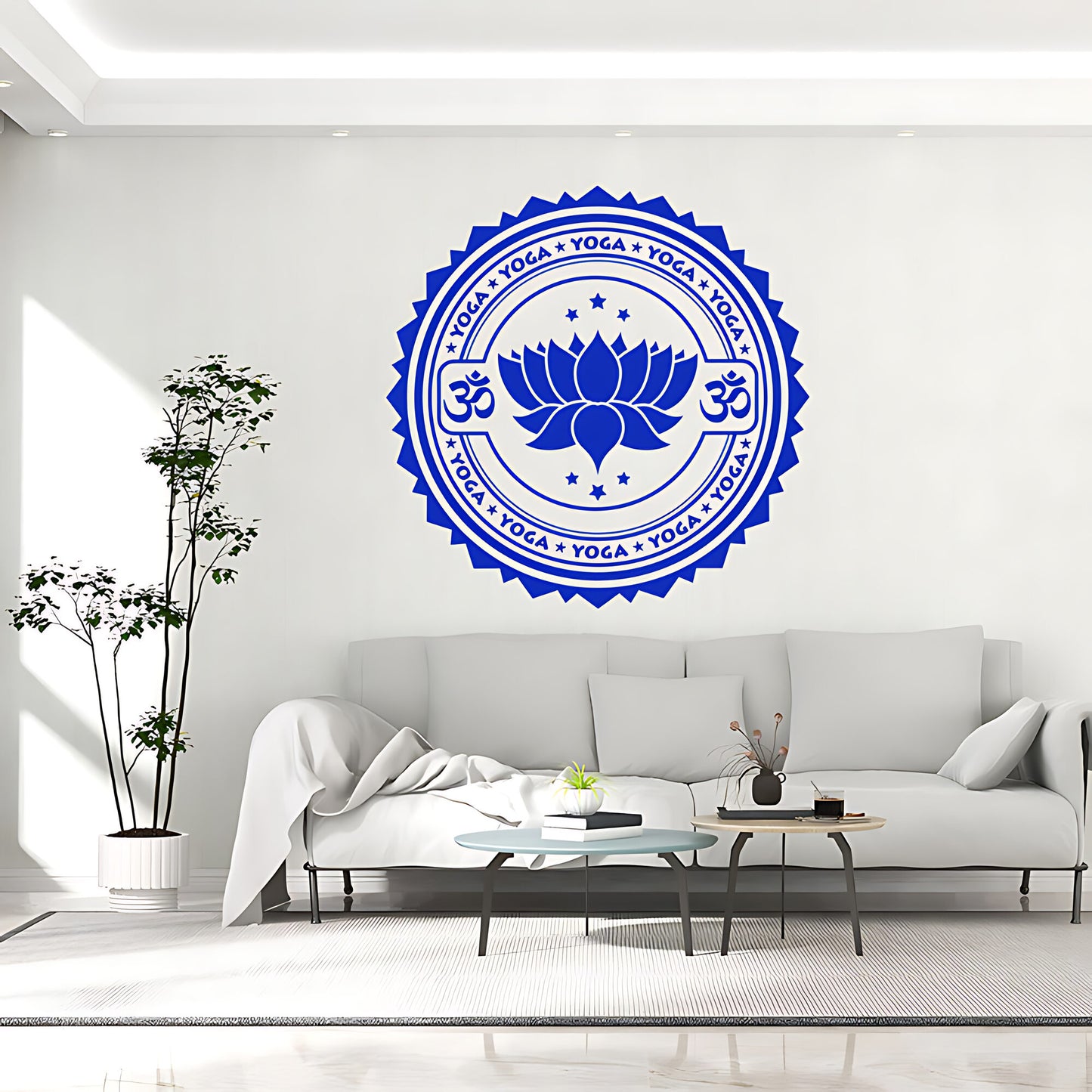 Inspirational Yoga Wall Sticker - Meditation Decal