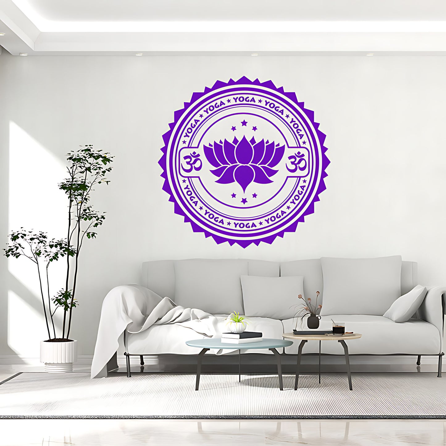 Inspirational Yoga Wall Sticker - Meditation Decal