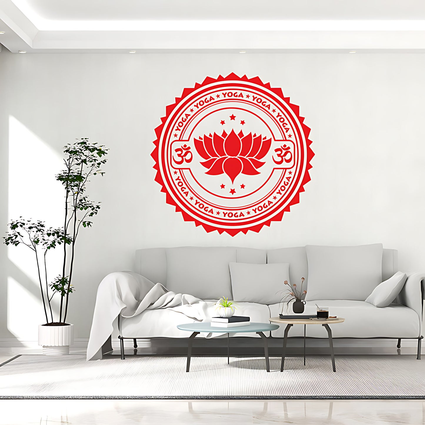 Inspirational Yoga Wall Sticker - Meditation Decal