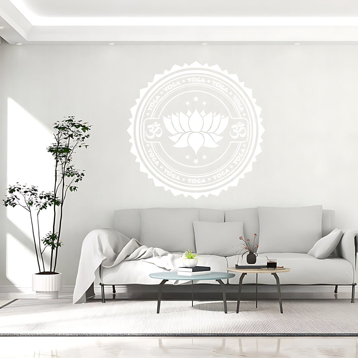 Inspirational Yoga Wall Sticker - Meditation Decal