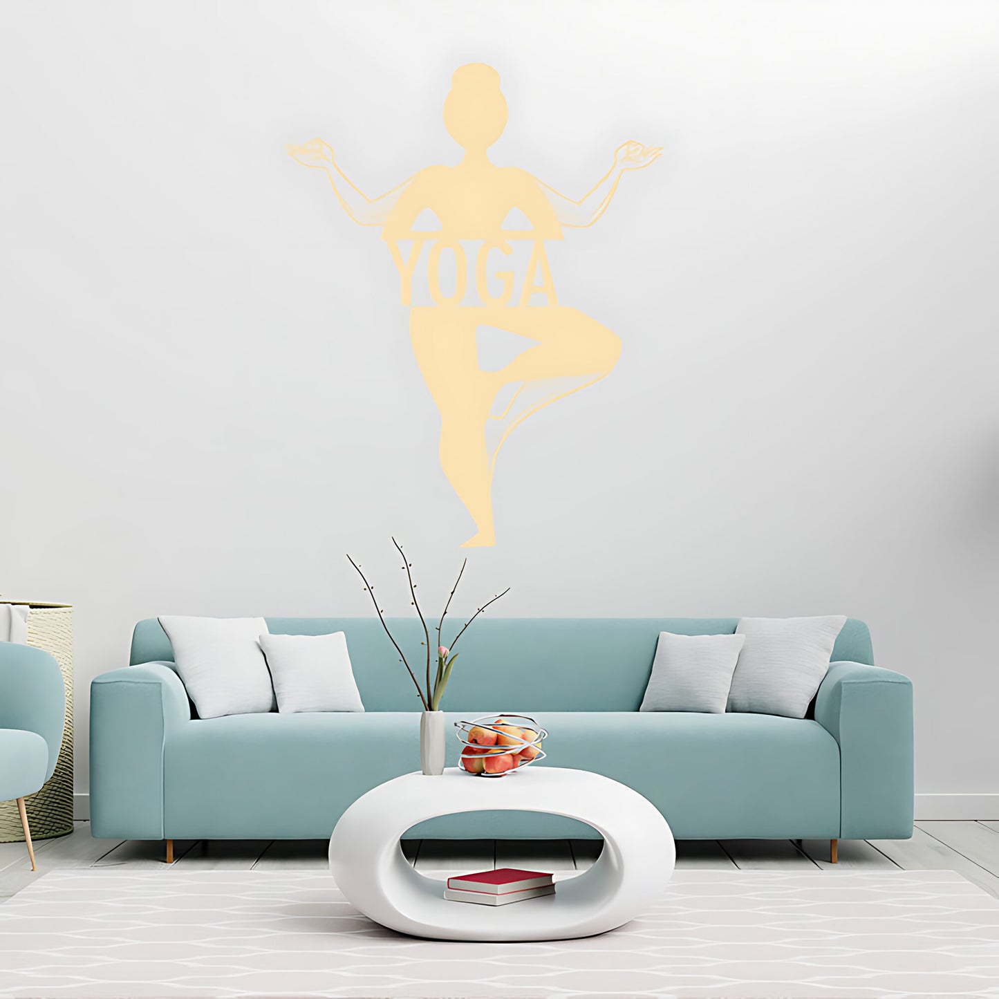 Spiritual Yoga Wall Sticker