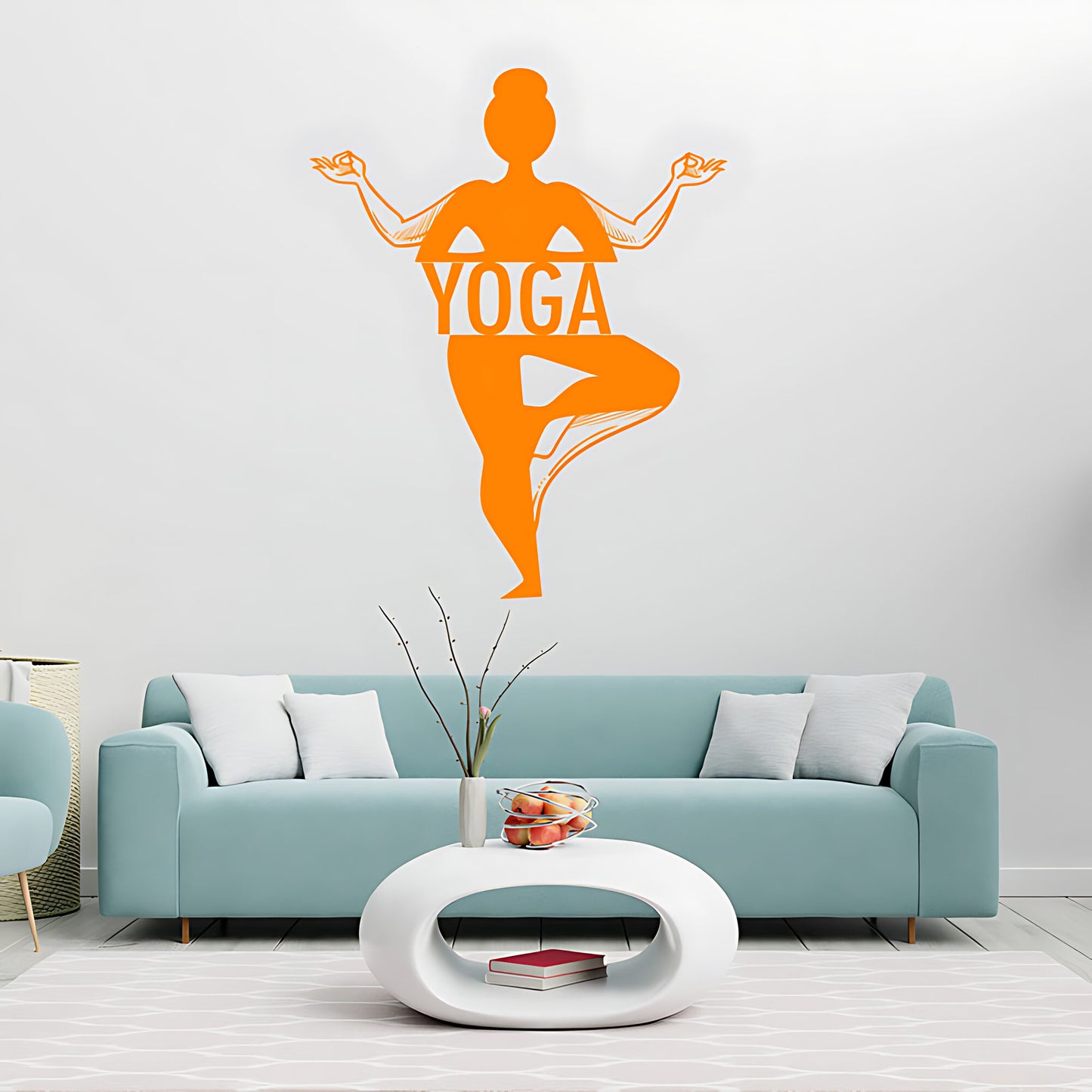 Spiritual Yoga Wall Sticker
