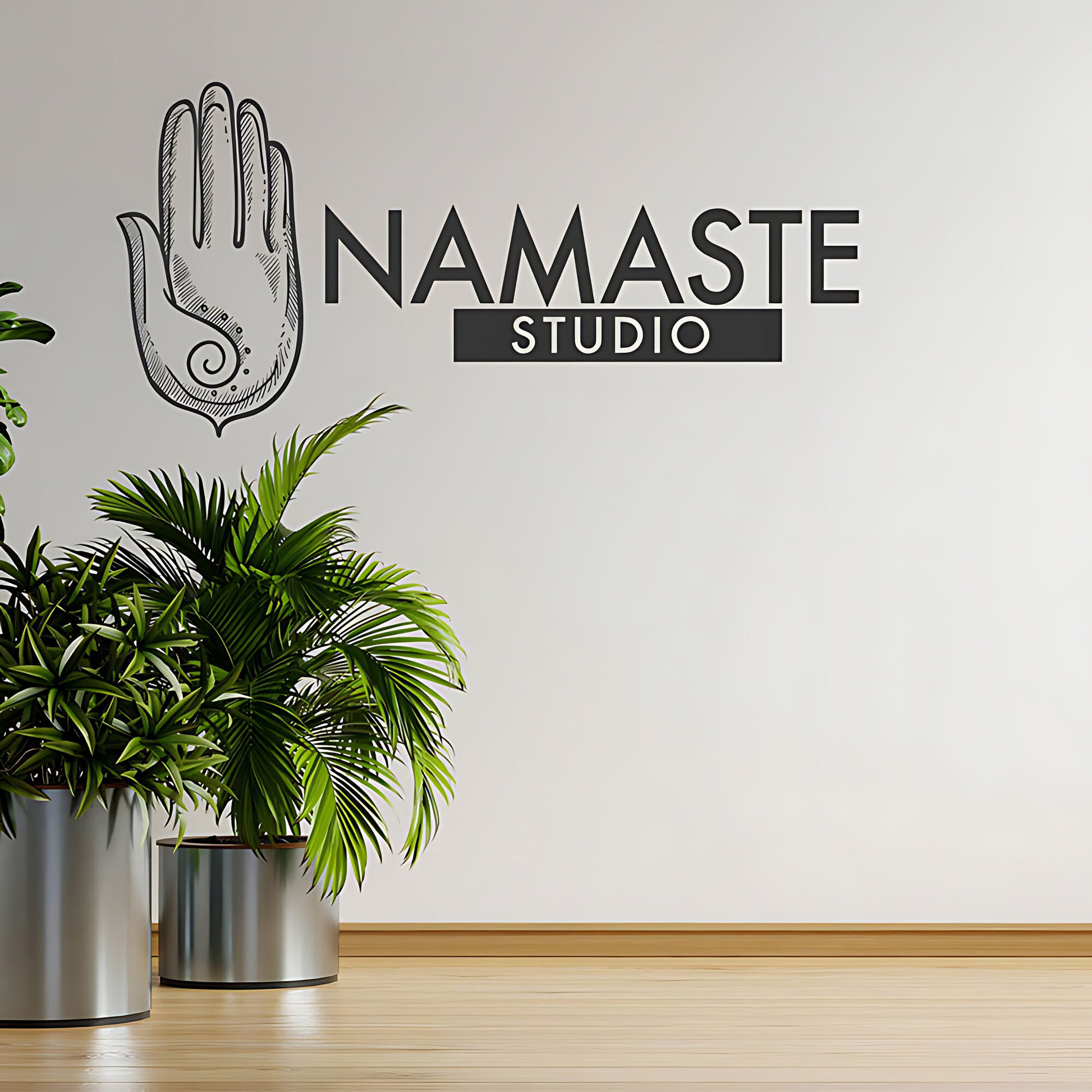 Namaste Yoga Wall Sticker