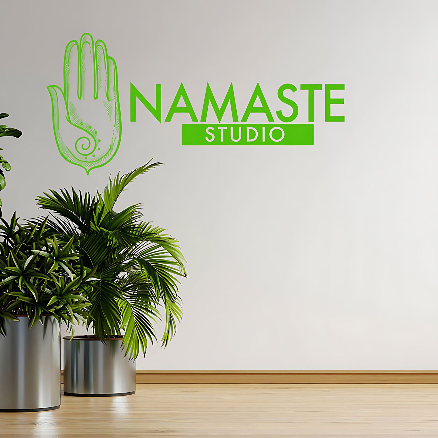 Namaste Yoga Wall Sticker