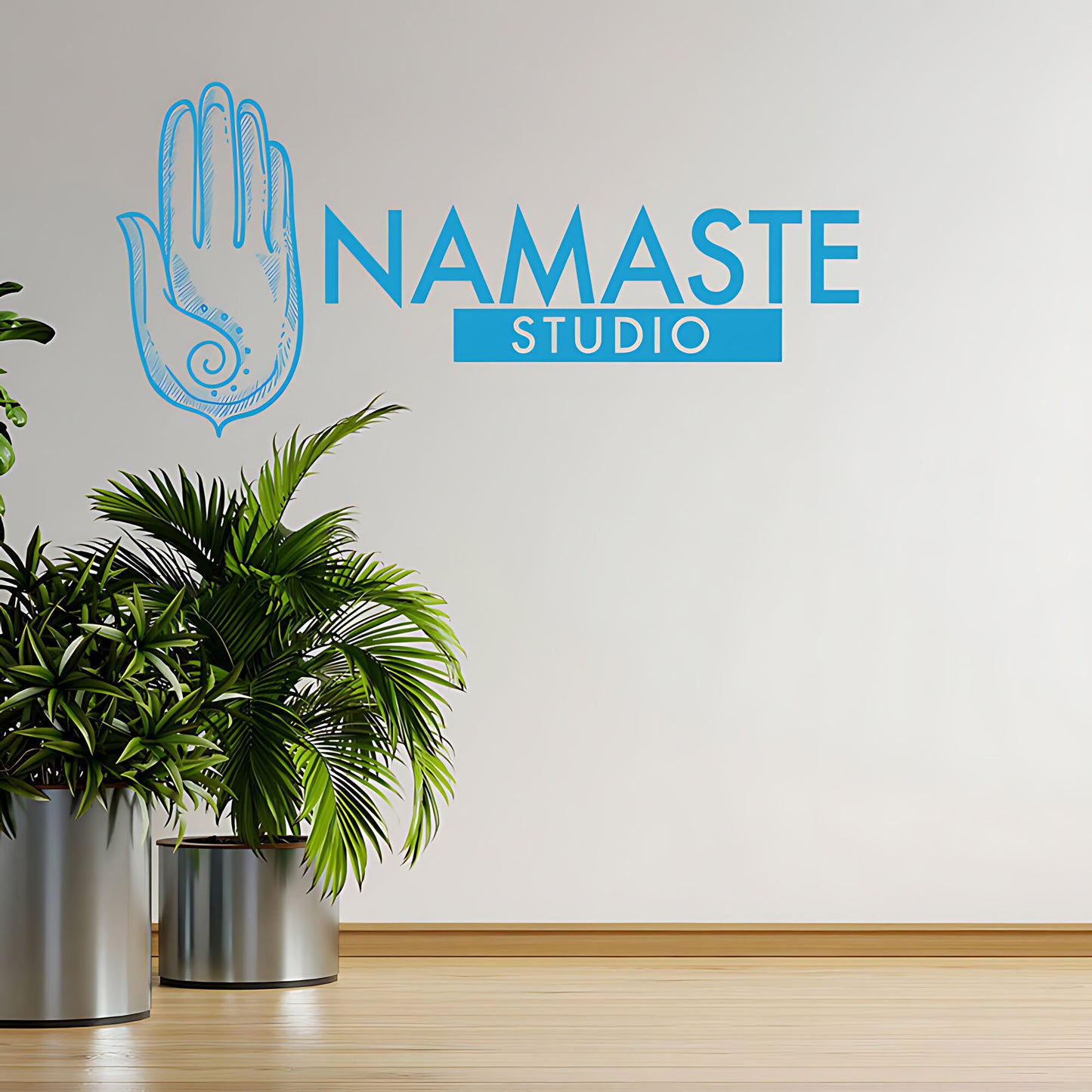 Namaste Yoga Wall Sticker