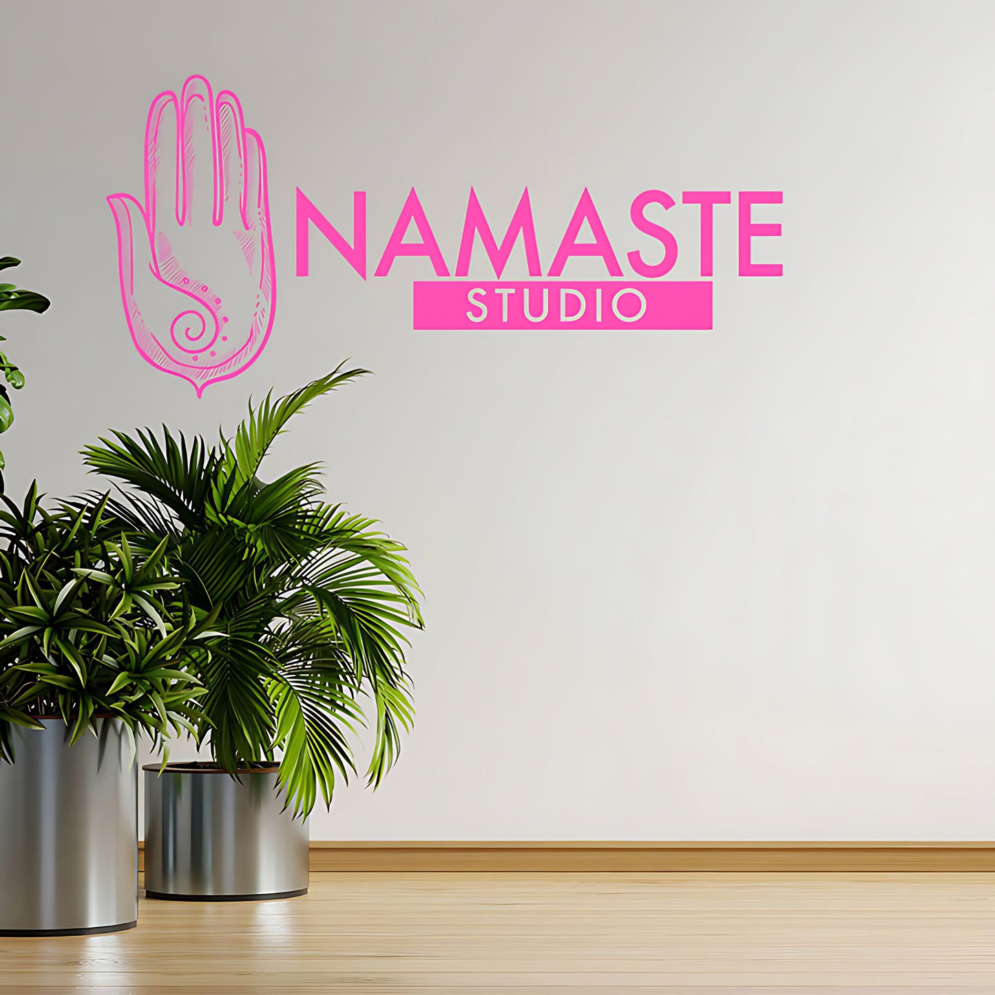 Namaste Yoga Wall Sticker