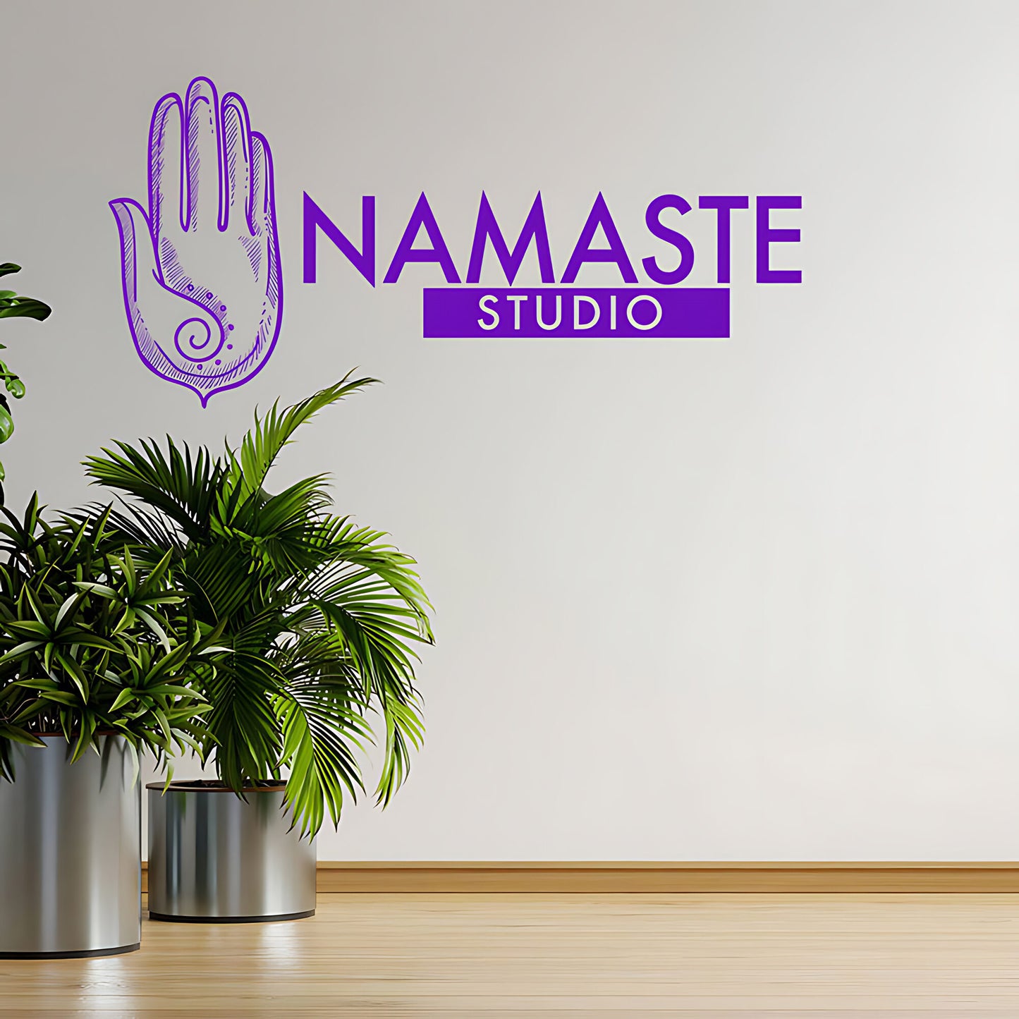 Namaste Yoga Wall Sticker