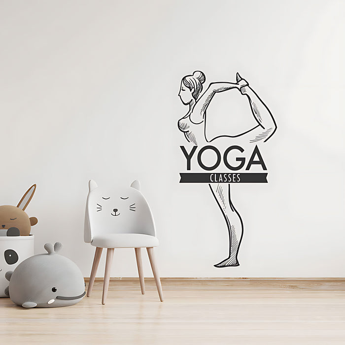 Inspirational Buddha Wall Sticker - Yoga Decal