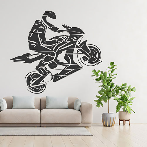 Motorbike Dirtbike Wall Sticker - Motocross Decal