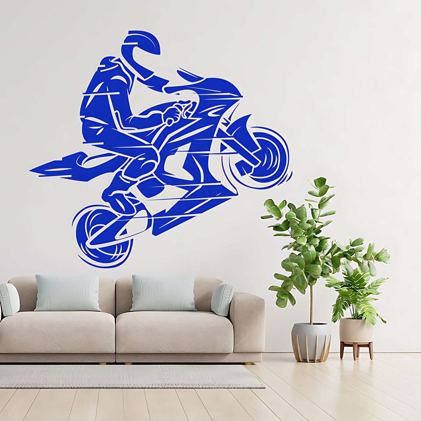 Motorbike Dirtbike Wall Sticker - Motocross Decal