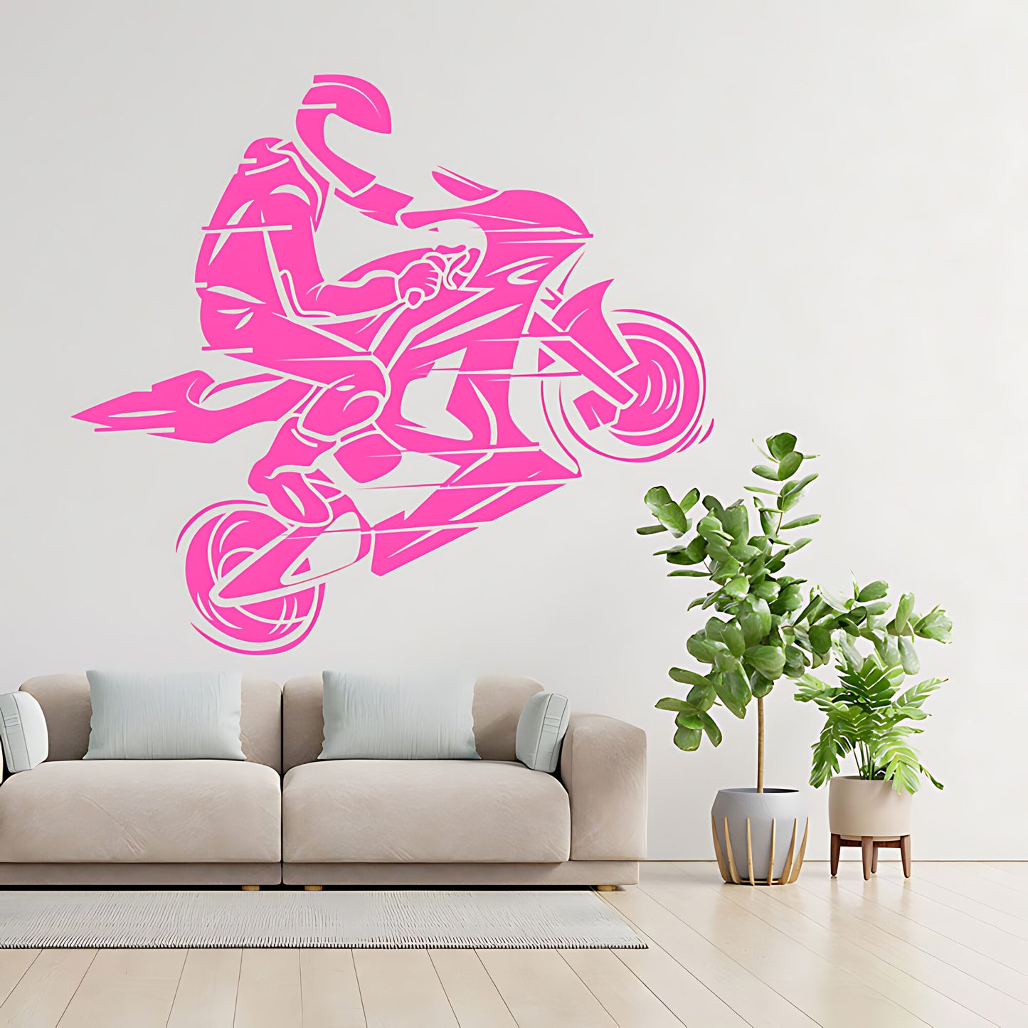 Motorbike Dirtbike Wall Sticker - Motocross Decal