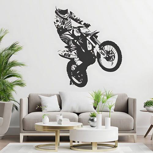 Motocross Wall Sticker - Dirt Bike Bedroom Decal