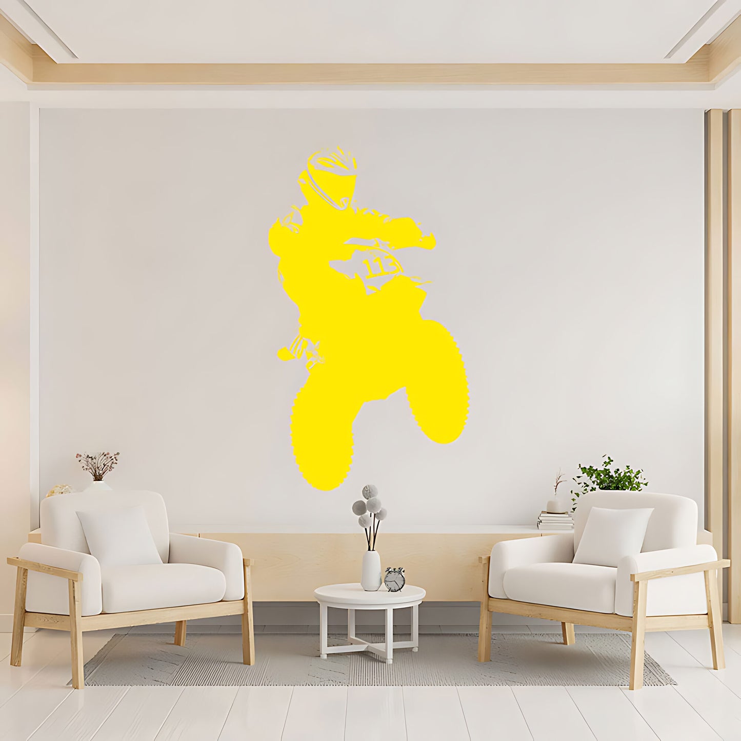 Motocross Dirt Motorbike Wall Sticker - Vinyl Art for Boys Room