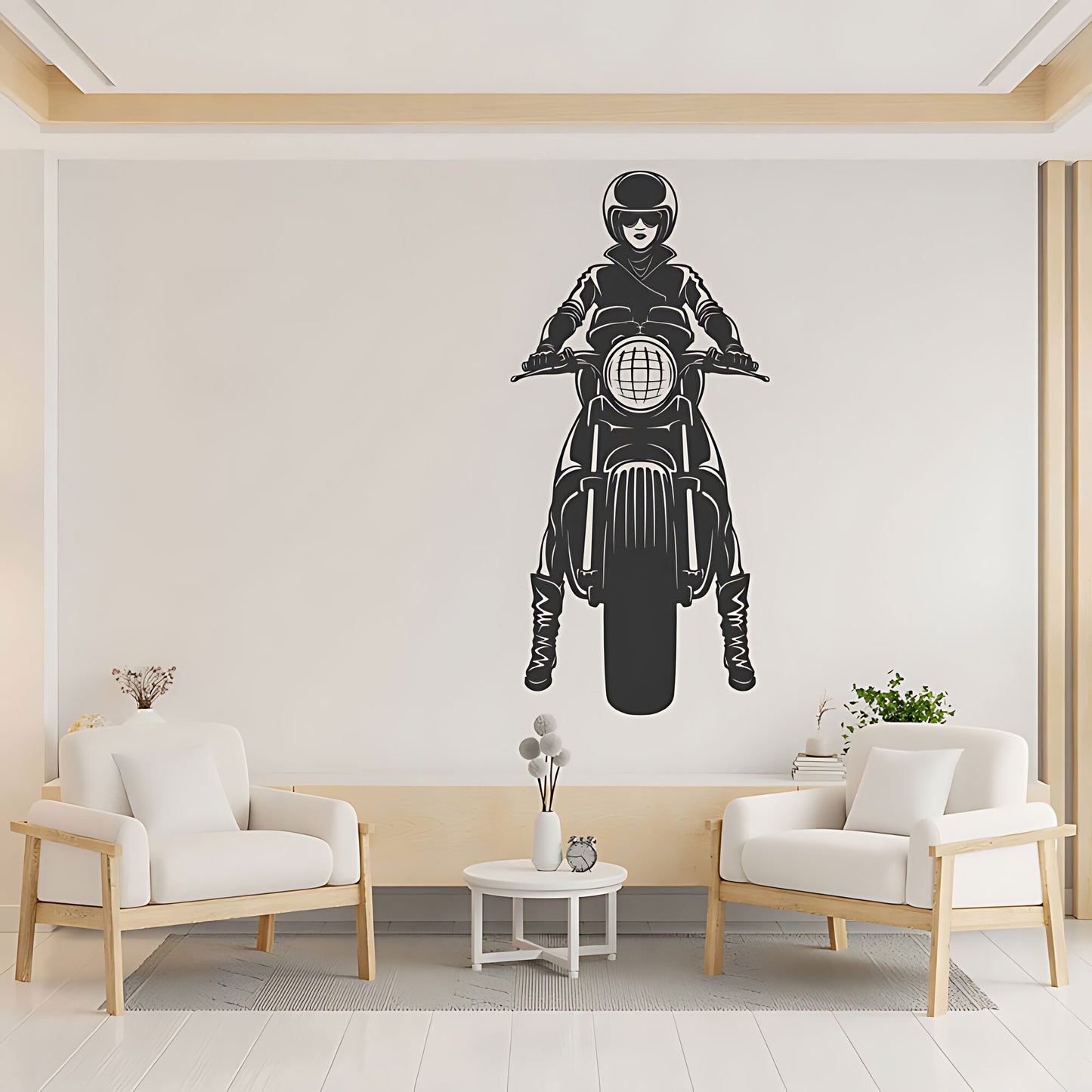 Motocross Dirt Motorbike Wall Sticker - Boys Bedroom Vinyl Art Decal