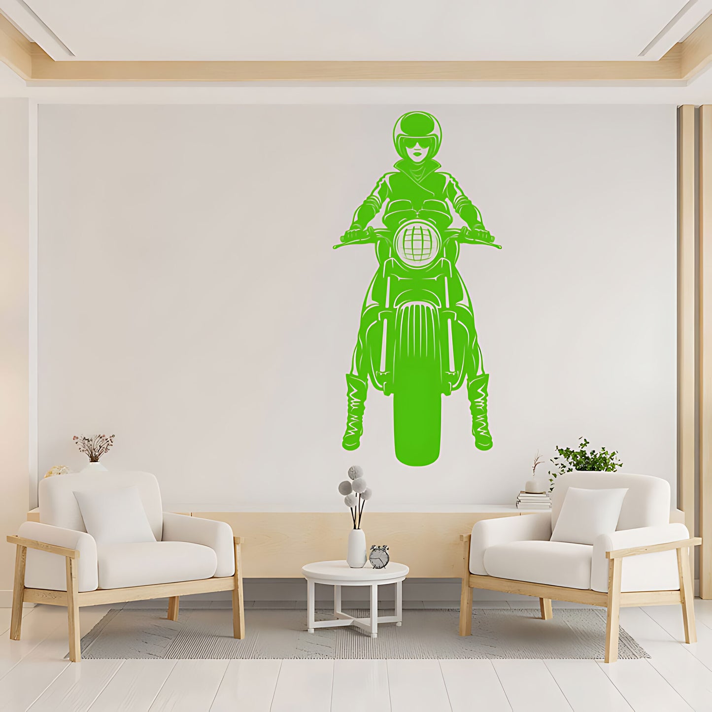 Motocross Dirt Motorbike Wall Sticker - Boys Bedroom Vinyl Art Decal